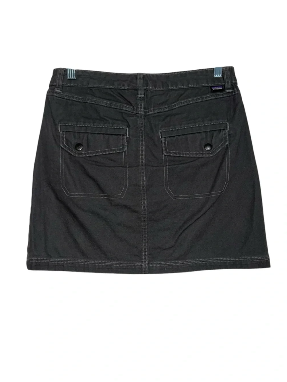 Patagonia Dark Charcoal A-Line Mini Skirt